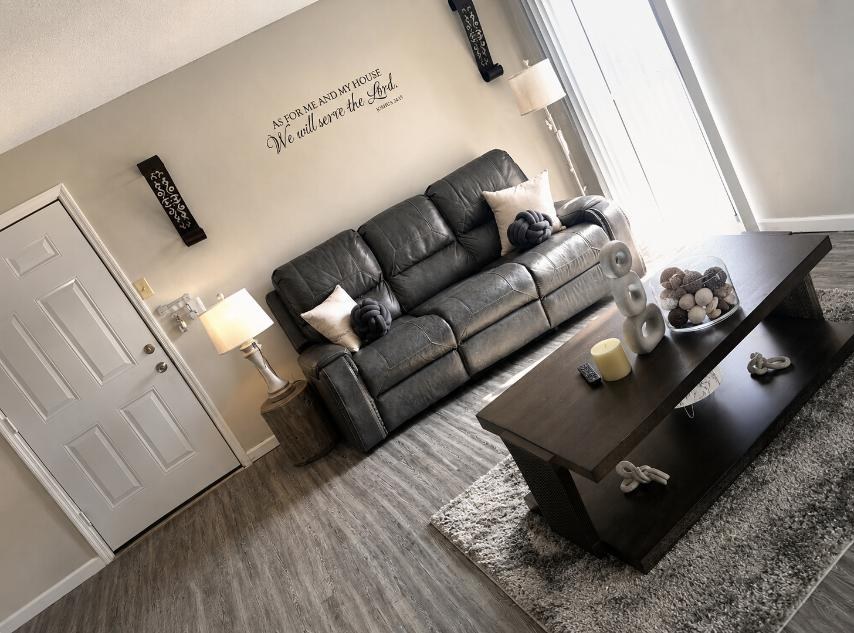Enhanced living room photo